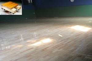 合庫羽球館|運動木地板,球場地板,多功能計分板,楓木球場,球場PVC