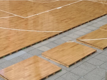 多功能計分板,運動木地板